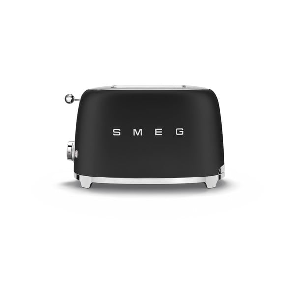 Melns/matēti melns tosteris Retro Style – SMEG
