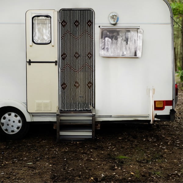 Dabīga toņa bambusa aizkars durvīm 90x200 cm – Maximex-image-4