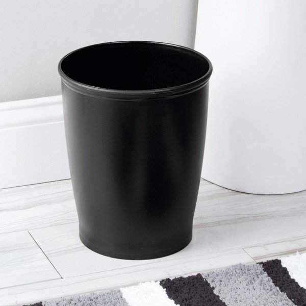 Melna InterDesign Kent atkritumu urna, 5 l-image-1