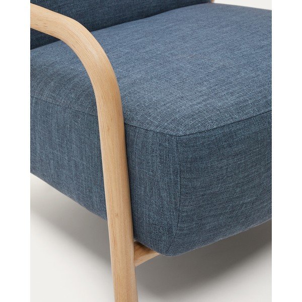 Zils atpūtas krēsls Sylo – Kave Home-image-4