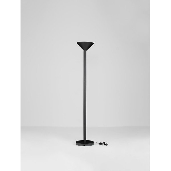 Matēti melna metāla stāvlampa (augstums 165 cm) Tazu – Nova Luce-image-4