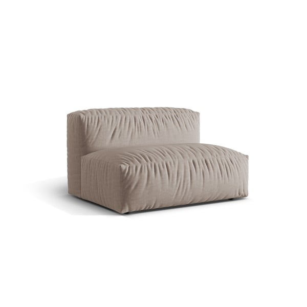 Bēša modulārā dīvāna daļa (vidējā moduļa) Martina – Micadoni Home-image-1