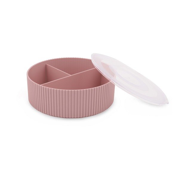Rozā plastmasas vannas istabas organizators kosmētikai – Mioli Decor-image-2