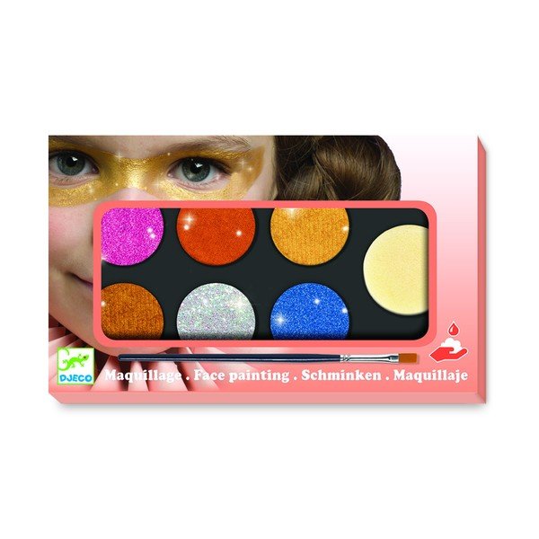 Sejas apgleznošanas komplekts Djeco Glitter-image-1