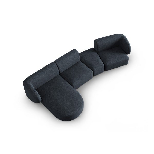 Tumši zils stūra dīvāns (ar kreiso stūri) Shane – Micadoni Home-image-2