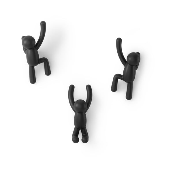 Sienas plastmasas āķīši (3 gab.) Buddy – Umbra-image-4