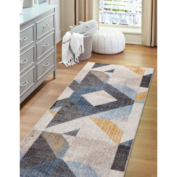 Gaiši pelēks celiņa paklājs 80x250 cm Soft Halleby – FD-image-1