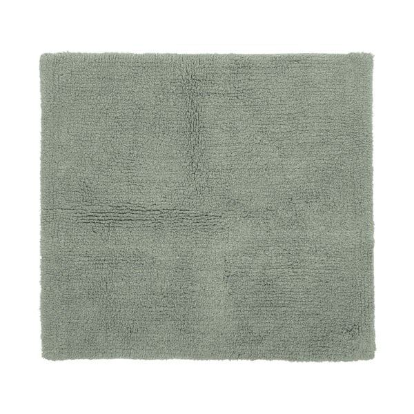 Zaļš kokvilnas vannasistabas paklājs Tiseco Home Studio Luca, 60 x 60 cm