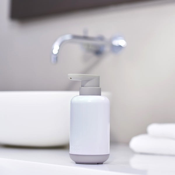 Balts plastmasas ziepju dozators 300 ml Duo – Joseph Joseph-image-1