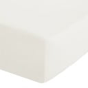Krēmkrāsas palags no perkala ar gumiju 90x190 cm Easy Iron Percale – Catherine Lansfield