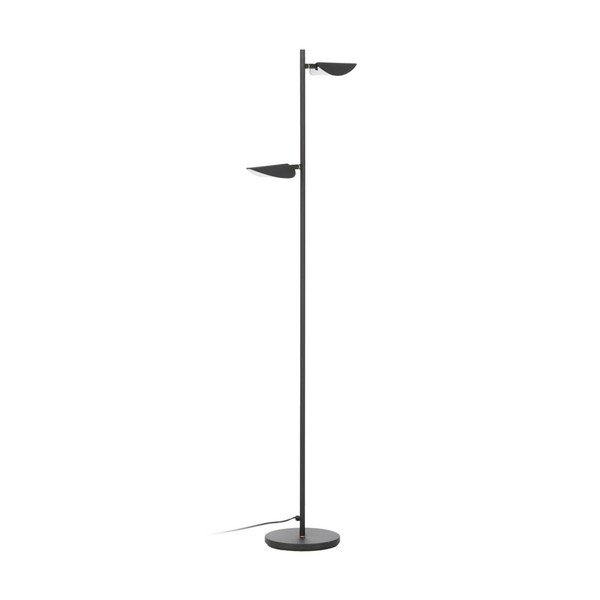 Melna LED stāvlampa (augstums 150 cm) Veleira – Kave Home