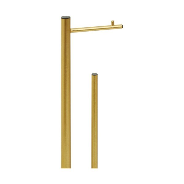 Zelta krāsas metāla tualetes papīra turētājs Fay – Premier Housewares-image-2