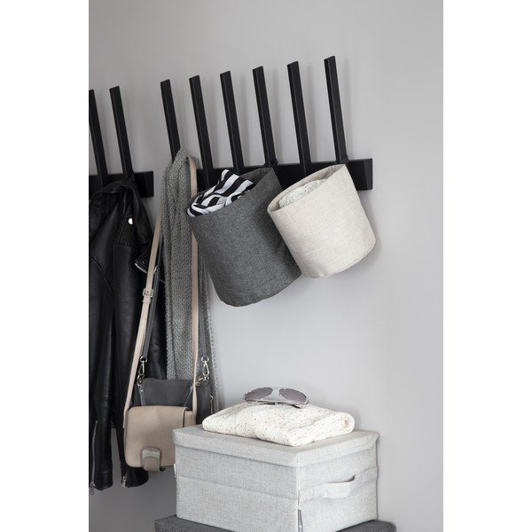 Tekstila uzglabāšanas grozs ø 22x22 cm Soft Storage – Bigso Box of Sweden-image-2