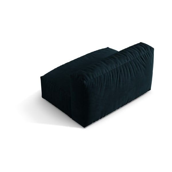 Tumši zila samta (vidējā moduļa) modulārā dīvāna daļa Martina – Micadoni -image-2