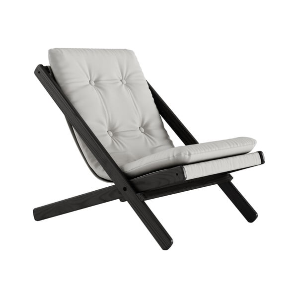 Karup Design Boogie melns/gaiši pelēks saliekamais krēsls