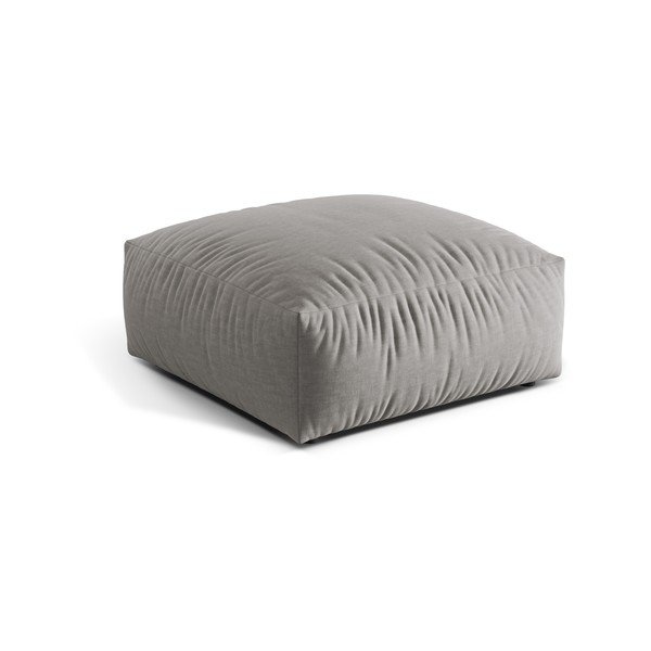 Gaiši pelēks modulārais kāju soliņš Martina – Micadoni Home-image-1