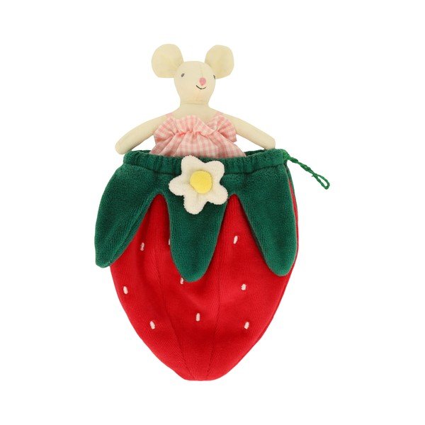 Plīša rotaļlieta Strawberry Mouse – Meri Meri