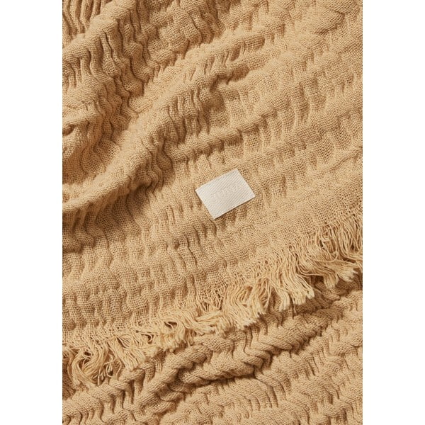 Bēšs gultas pārklājs divguļamai gultai 240x260 cm Reloved – JUNA-image-2