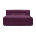 Tumši violets dīvāna modulis Kleber – Bobochic Paris