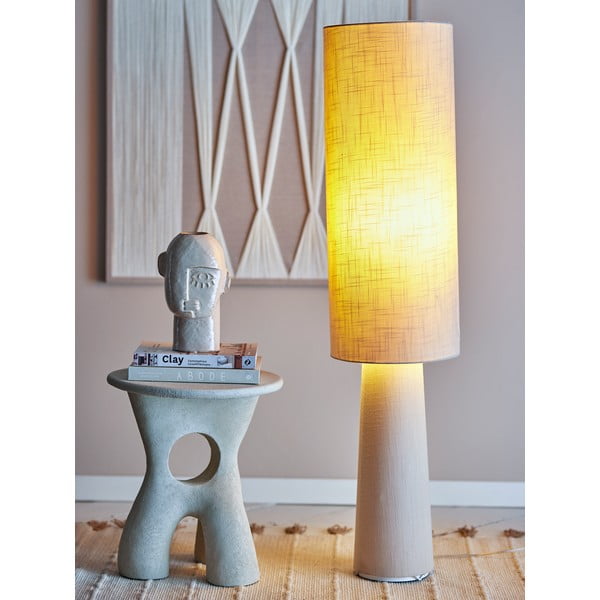 Dabīga toņa stāvlampa ar auduma abažūru (augstums 120 cm) Emmie – Bloomingville-image-3