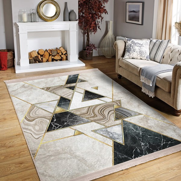 Bēšs paklājs 160x230 cm – Mila Home-image-3