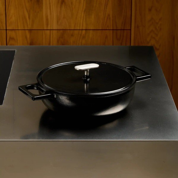 Čuguna panna ar vāku ø 26 cm tegame Mattia 3.0 – FABINI-image-1