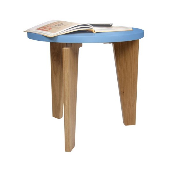TemaHome Magnolia zils kafijas galdiņš-image-1