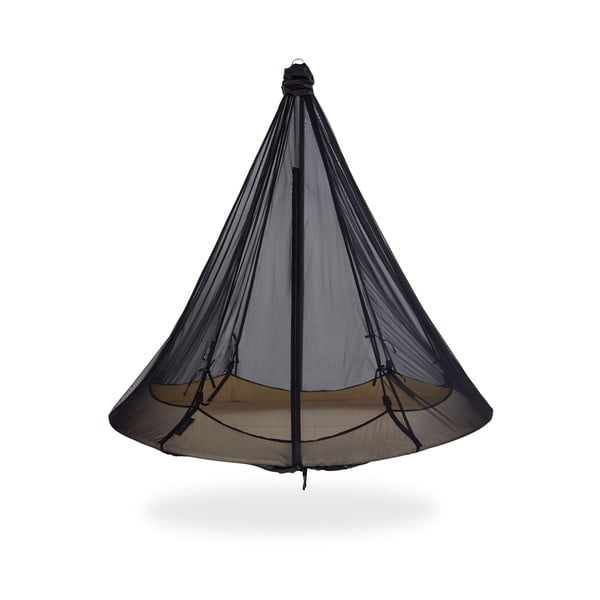 Melns moskītu tīkls šūpolēm ø 180 cm – Hangout Pod-image-1