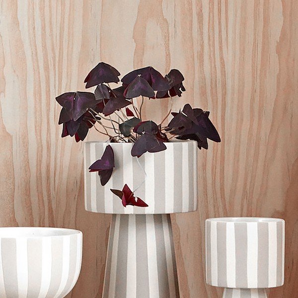 Akmensmasas puķu poda apvalks ø 15 cm Toppu – OYOY Living Design-image-1