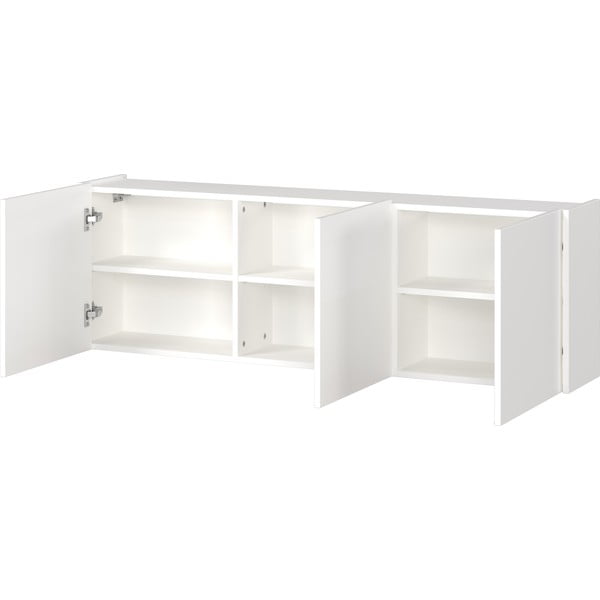 Balts TV galdiņš 138x45 cm Piana – Germania-image-3