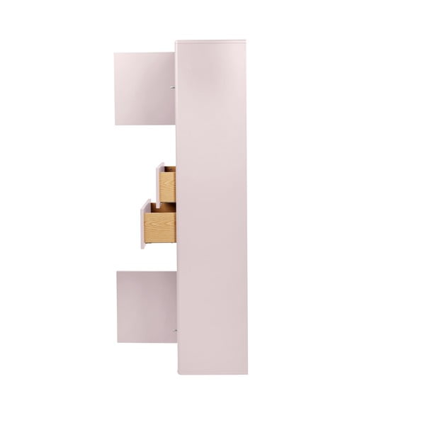 Rozā augsts/piekarams vannas istabas skapis 40x158 cm Color Bath – Tom Tailor-image-4