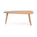 Dabīga toņa akācijas masīvkoka žurnālgaldiņš 60x110,5 cm Duvani – Kave Home