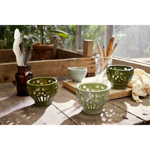 Keramikas svečturis Orangery – Kähler Design-image-1