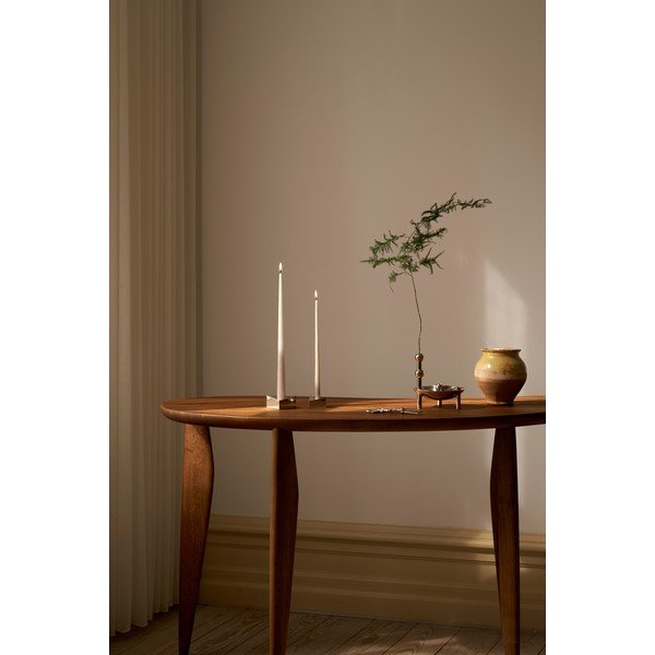 Spīdīgas sudraba krāsas metāla vāze (augstums 10 cm) Nagel – STOFF Nagel-image-3