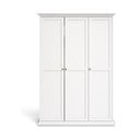 Balts drēbju skapis 139x201 cm Paris – Tvilum