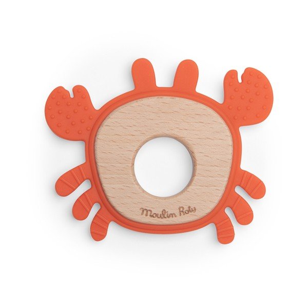 Košļājamā rotaļlieta Crab – Moulin Roty-image-1