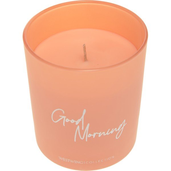 Oranža aromātiskā svece Westwing Collection Good Morning: Floral Amber, degšanas laiks 30 h-image-2