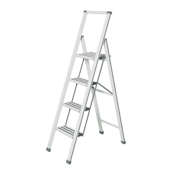 Balti saliekamie pakāpieni Wenko Ladder, augstums 153 cm