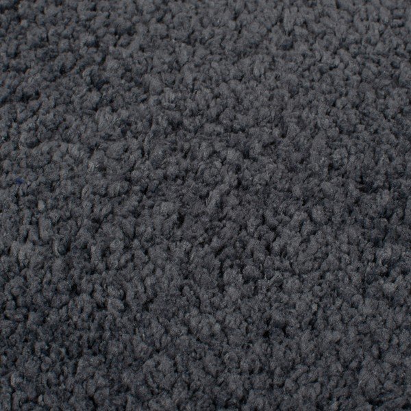 Tumši pelēks mazgājams apaļš paklājs no pārstrādātas šķiedras 180x180 cm Fluffy – Flair Rugs-image-2