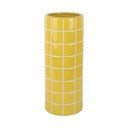Dzeltena keramikas vāze (augstums 40 cm) Retro Tiles – PT LIVING