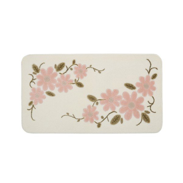 2 vannas istabas paklājiņu komplekts Confetti Bathmats Margherita White-image-1