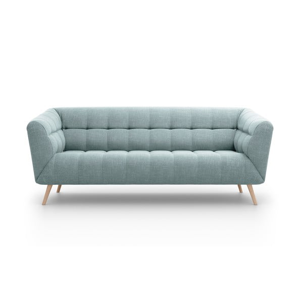 Gaiši zils dīvāns Interieurs 86 Étoile, 210 cm