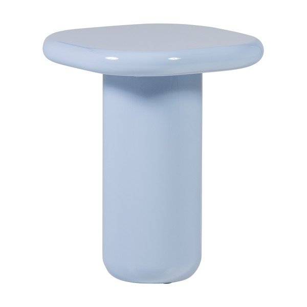 Spīdīgs sānu galdiņš 50x50 cm Zava – WOOOD