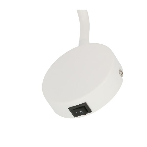 Balta metāla sienas lampa Tina – Candellux Lighting-image-4