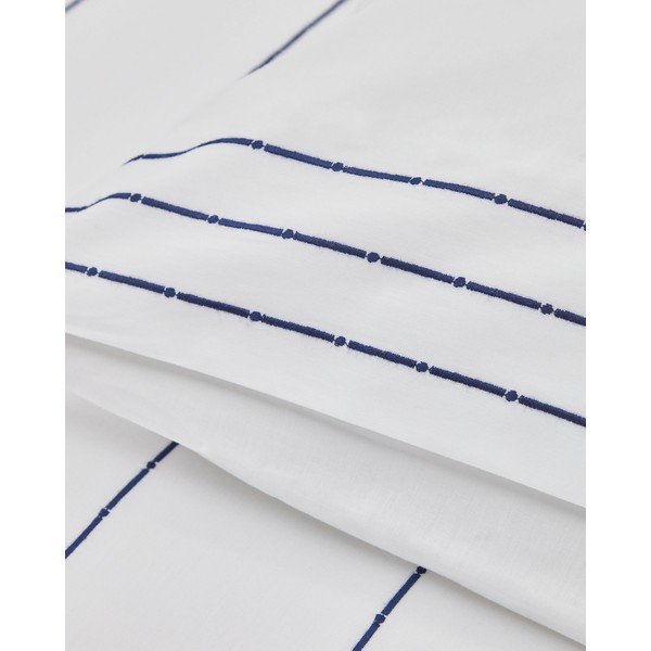 Balta vienguļamā gultas veļa no kokvilnas perkala 150x220 cm Cintia – Kave Home-image-3