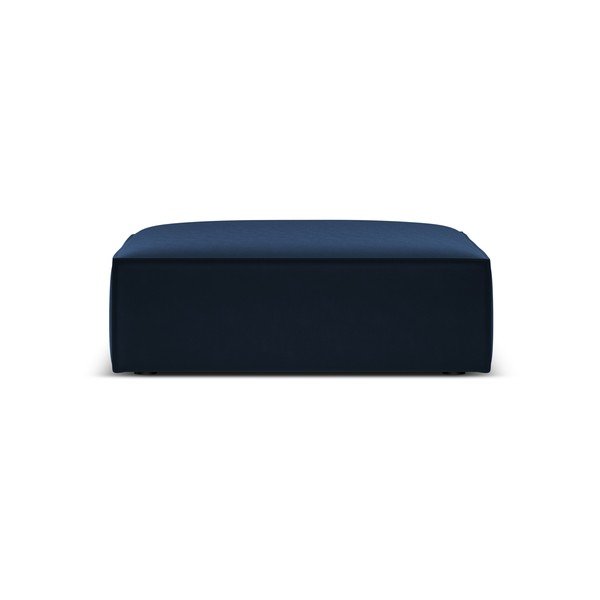 Tumši zils samta kāju soliņš Vanda – Mazzini Sofas