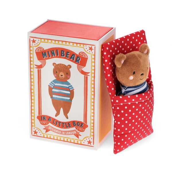 Plīša rotaļlieta Mini Bear in a Little Box – Rex London