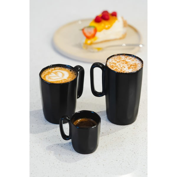 Melnas māla krūzes (2 gab.) 250 ml Fuori – Vialli Design-image-4