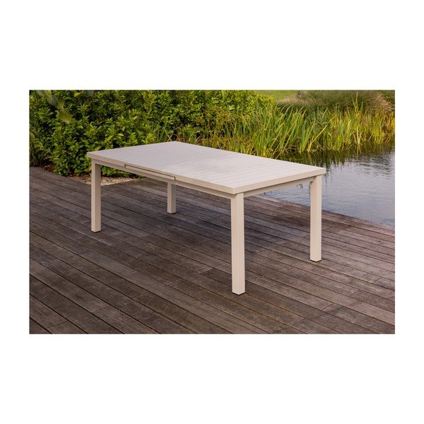Alumīnija dārza ēdamgalds 100x180 cm Mobile – Exotan-image-3
