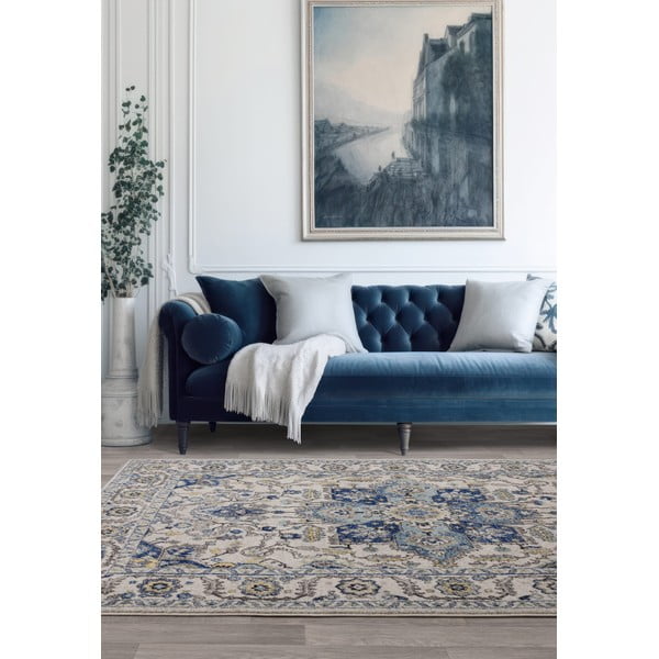 Zils paklājs 120x170 cm Nova Persian Blue – Asiatic Carpets-image-1